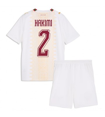 Marokko Achraf Hakimi #2 Udebanetrøje Børn VM 2026 Kortærmet (+ Korte bukser)